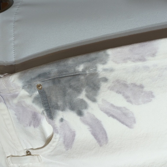 EDWIN KALI ANKLE HORIZON VINTAGE STRAIGHT WATER COLOR FLOWER 100% COTTON SIZE 26 - Picture 2 of 15